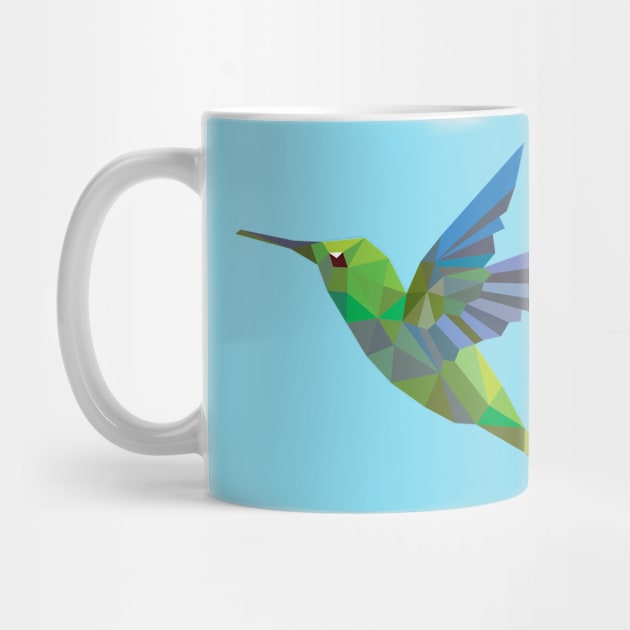 Humming bird lowpoly by tsign703